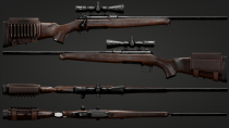 GTA5 狩猎神器：Sauer 101 4K高清版 MOD (附完整动画)
