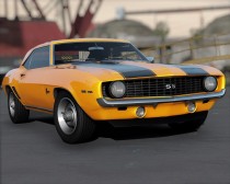 【GTA5载具】1969款雪佛兰科迈罗SS：经典肌肉车的完美再现，细节令人惊叹！