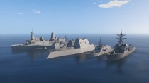 【GTA5载具】美国海军舰队水面舰艇 Add-on v2.0：真实战斗体验，细节升级