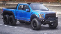 【GTA5载具】2017款Hennessey Velociraptor 6x6：终极越野怪兽，细节拉满的完美复刻