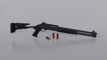 GTA5 MOD：Benelli M4/M1014 超级90半自动霰弹枪（完美动画版）