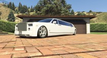 【GTA5载具】劳斯莱斯幻影加长版豪华轿车：洛圣都最奢华的移动宫殿