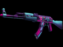 GTA5 黑科技来袭！CSGO Neon Rider AK-47 MOD (炫酷夺目)