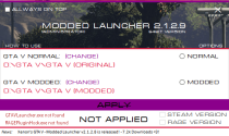 GTA5双版本启动器Modded Launcher 2.1.2.9：轻松切换原版与MOD模式
