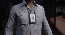德克斯特迈阿密警察工牌挂绳 MOD [Add-On]