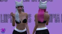 带有帽子的长发 MOD v1.0 [Add-On]