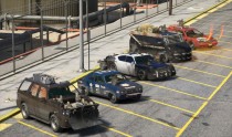 【GTA5载具】僵尸末日特供警车与警用厢式货车：武装到牙齿的生存利器