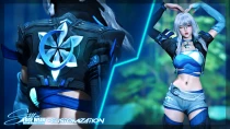 Luna Snow 漫威角色服装