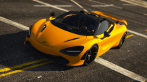 【GTA5载具】迈凯伦 720S 蜘蛛版：洛圣都最完美的超跑体验，细节满分！