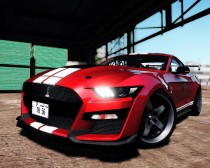 【GTA5载具】2020款福特野马谢尔比GT500：终极性能猛兽，细节拉满