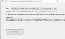 【GTA5工具】Menyoo地图转对象放置图转换器2.0：轻松将自定义地图加载到脚本中
