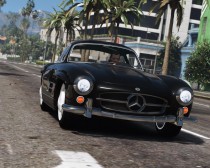 【GTA5载具】1955年梅赛德斯-奔驰300SL鸥翼版：经典再现，完美细节
