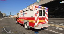 【GTA5载具】FDNY/LSFD救护车 MOD 1.60：致敬英雄，还原真实急救场景