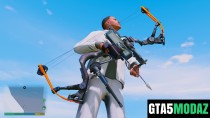 GTA5 MOD 独家推荐：《Crysis 3》掠夺者弓箭（Predator Bow）