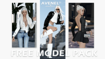 女性模型姿势包 v1.0 [Add-On]