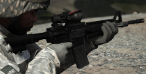 GTA5 MOD 拆解报告：Colt M4A1 黑暗系纹理升级版 (2.0)