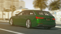 【GTA5载具】2019款奥迪A6 Avant：洛圣都的优雅旅行车，细节与质感并存