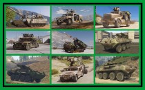 【GTA5载具】美军地面车辆军事包 1.2：洛圣都最强武装车队，战场上的钢铁巨兽