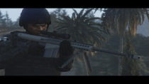 GTA5 真实狙击利器：巴雷特 M82A1 大口径反器材步枪替换 MOD