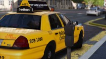 【GTA5载具】2011款福特皇冠维多利亚洛杉矶出租车：复古经典再现，细节满分