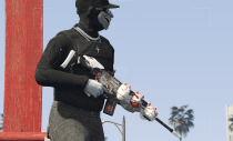 GTA5步枪皮肤 - MSBS Grot Kitsune | Carbine Rifle (Replace) 最新版