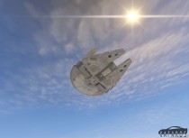 【GTA5载具】星际大战经典座驾：千年隼号，洛圣都的太空传奇