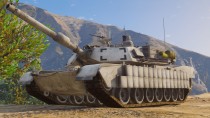 【GTA5载具】M1A2 Abrams主战坦克：洛圣都最强装甲巨兽，军事迷必备！