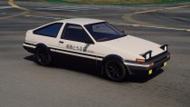 【GTA5载具】1983 Toyota Sprinter Trueno 3DOOR 1600GT Apex (AE86)：经典日系性能车再现