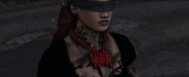 线上女角色吸血鬼项链与蝙蝠耳环 MOD v1.0 [Add-On]