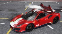 【GTA5载具】2019款法拉利488 Pista Spider：洛圣都最震撼的敞篷超跑