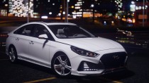 【GTA5载具】2018款现代索纳塔：细节满分的豪华中型轿车，真实感爆棚！