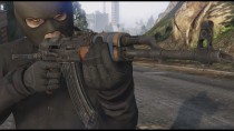GTA5 真实化改造：AKMS 模型替换 MOD (完美动画)