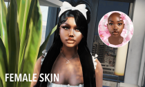 线上女角色面部皮肤 MOD v1.0 [Add-On]