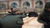 GTA5 极致收藏级手枪 MOD：Kimber Desert Warrior 1911 (带全动画)