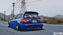 【GTA5载具】本田思域EG6 Stance：街头改装文化的巅峰之作