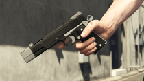 GTA5 惩罚者定制版1911手枪 MOD (电影级外观与真实手感)