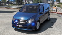 【GTA5载具】2016款梅赛德斯V250丹麦无标记警车：ELS准备就绪，真实感满分！