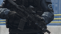 GTA5 迷你突击步枪大杀器：HK416 4K高清 MOD