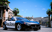 【GTA5载具】2014款玛莎拉蒂吉卜力警车：洛圣都最豪华的街霸战车