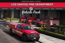 【GTA5载具】洛圣都消防局车辆包（LSFD & LSIAFD）：还原真实应急救援车队