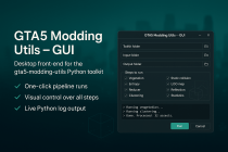 GTA5地图模组工具GUI v1.3评测：一键搞定复杂操作，让MOD开发更轻松