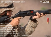 GTA5 现实主义武器增强 MOD (真实伤害、射程与物理效果)