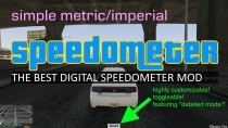 Simple Metric/Imperial 速度表 v2.2.0