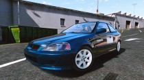 【GTA5载具】1999款本田思域Si：经典性能小钢炮的完美再现