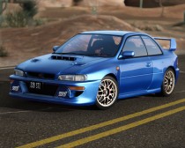 【GTA5载具】1998 Subaru Impreza 22B STi：经典拉力传奇再现