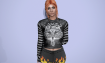 线上女角色精灵核心上衣 MOD v1.0 [Add-On]