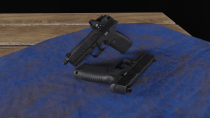 GTA5 真实素材枪械 MOD：FN 509 MRD-LE 多功能警用手枪（加装/替换）