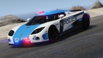 【GTA5载具】科尼赛克 CCX | 热追警察版：洛圣都最酷炫的警车改装