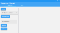 [UPDATE 1.1 - Support Raw/Encrypted ymt] Popgroups Editor [Spawn Addon cars and peds in game]       1.1