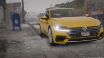 【GTA5载具】2018款大众Arteon警车版：丹麦警察的完美座驾，细节与功能俱佳
